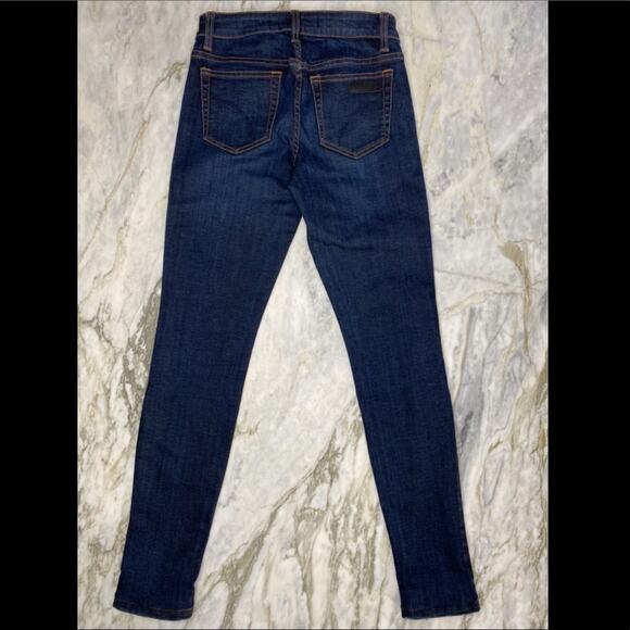 JOES JEANS Womens Chelsea Ultra Slim Fit Dark Wash Denim Jeans Waist Size 24 - Picture 2 of 8